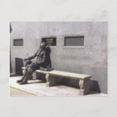 Eleanor Rigby Statue, Liverpool UK Postkarte (Vorderseite)