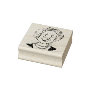 Eleanor Roosevelt Briefmarke Gummistempel