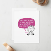 Eleanor Roosevelt Flachnotizen und Umschläge Mitteilungskarte (Vorderseite/Rückseite Beispiel)