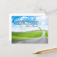 Eleanor Roosevelt Inspiration Zitat "Charakter"