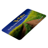 Eleanor Roosevelt Inspiration Zitat "Die Zukunft" Magnet (Linke Seite)