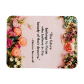 Eleanor Roosevelt Inspirational Quote Magnet (Horizontal)