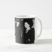 Eleanor Roosevelt King George VI Queen Elizabeth Kaffeetasse (VorderseiteRechts)
