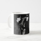 Eleanor Roosevelt King George VI Queen Elizabeth Kaffeetasse (Vorderseite Links)