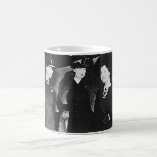 Eleanor Roosevelt King George VI Queen Elizabeth Kaffeetasse (Mittel)
