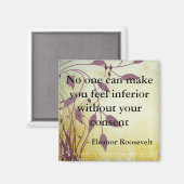 Eleanor Roosevelt Magnet (Vorderseite/Rückseite)