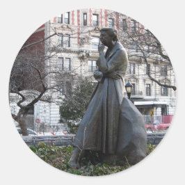 Eleanor Roosevelt Memorial Runder Aufkleber