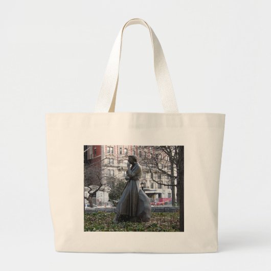 Eleanor Roosevelt Monument Jumbo Stoffbeutel (Vorne)