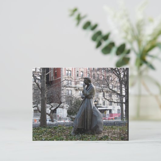 Eleanor Roosevelt Monument Postkarte (Stehend Vorderseite)
