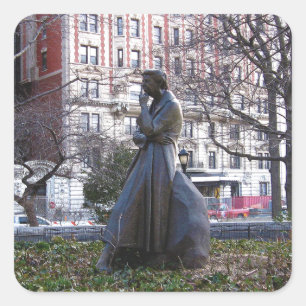 Eleanor Roosevelt Monument Quadratischer Aufkleber