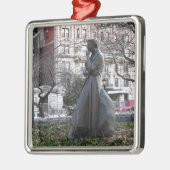 Eleanor Roosevelt Monument Silbernes Ornament (Links)