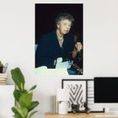 Eleanor Roosevelt Poster (Heimbüro)