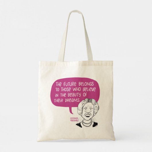 Eleanor Roosevelt Tasche (Rückseite)