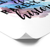 Eleanor Roosevelt Zitat-Poster über Frauen Poster (Ecke)