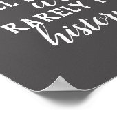 Eleanor Roosevelt Zitat-Poster über Frauen Poster (Ecke)