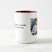 Eleanor Roosevelt Zitat - Tasse (Zentrum)