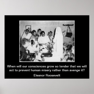 Eleanor- Rooseveltklugheit Poster