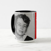 Eleanor- Rooseveltklugheitsschale Tasse (Vorderseite Links)