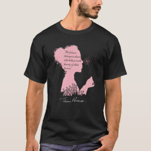 Eleanor Roosevelts inspirierendes Zitat mit einem T-Shirt