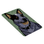 Eleanor the Blue Heeler Magnet (Rechte Seite)