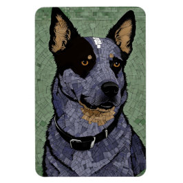 Eleanor the Blue Heeler Magnet