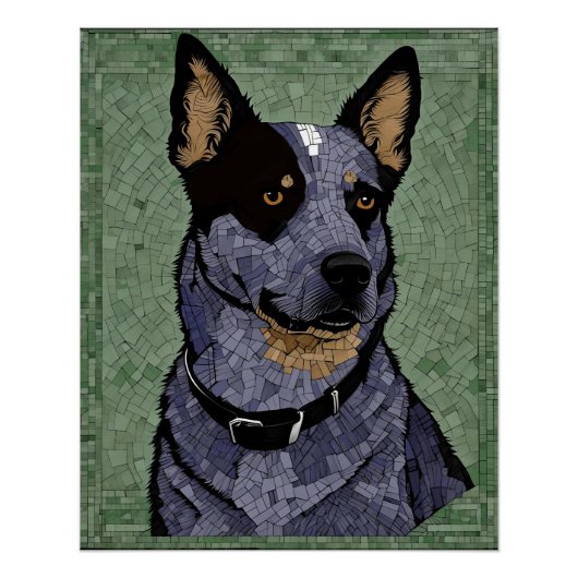 Eleanor the Blue Heeler Poster (Vorderseite)