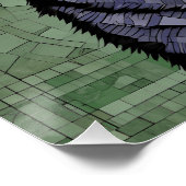 Eleanor the Blue Heeler Poster (Ecke)