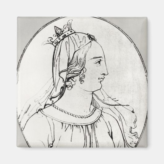Eleanor von Aquitaine Magnet (Vorne)