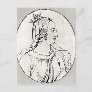 Eleanor von Aquitaine Postkarte