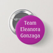 Eleanora Gonzaga, Heilige Römische Kaiserin Button (Vorne & Hinten)