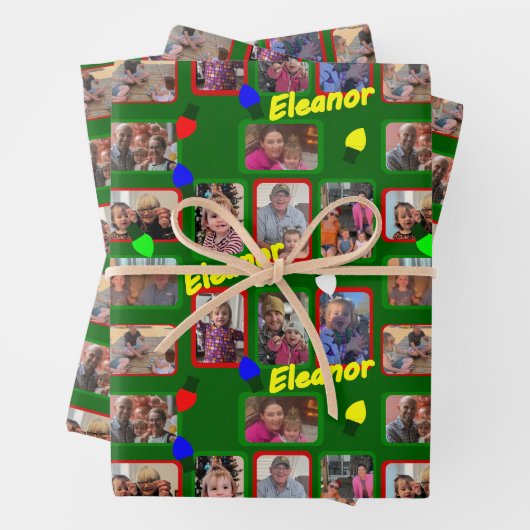 Eleanors andere Lichter Geschenkpapier Set (Beispiel)