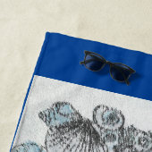 Eleauthera, Bahamas: Badetuch (Beispiel)