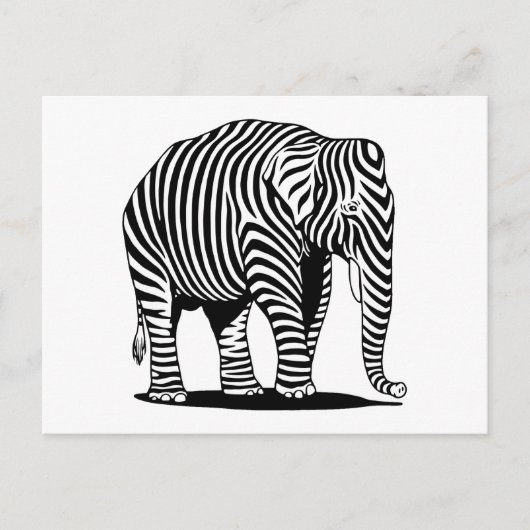 Elebra Zephant Postkarte (Vorderseite)