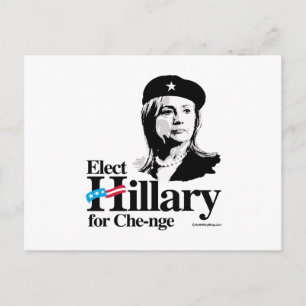 Elect Hillary für Herausforderung Postkarte