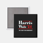 Elect Kamala Harris &amp; Tim Walz 2024 Magnet (Vorderseite/Rückseite)