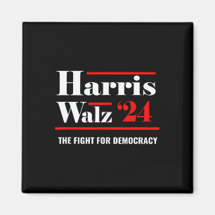 Elect Kamala Harris &amp; Tim Walz 2024 Magnet
