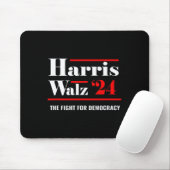 Elect Kamala Harris &amp; Tim Walz 2024 Mousepad (Mit Mouse)