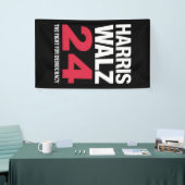 Elect Kamala Harris & Tim Walz 2024 Banner (Messeveranstaltung)