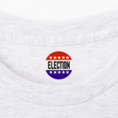 Election Button Etiketten (Befestigt)