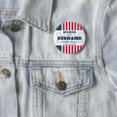 Election Campaign Pin: Group for Candidate Support Button (Beispiel)