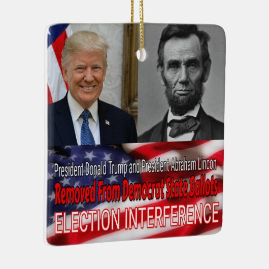 Election Interference Keramikornament (Rechts)