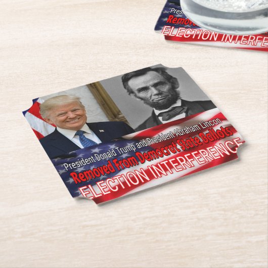 Election Interference Untersetzer (angewinkelt)