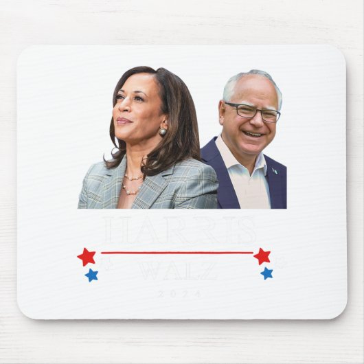 Election Kamala Harris T Mousepad (Vorne)