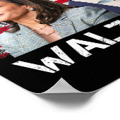 Election Kamala Harris T Poster (Ecke)