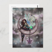 Electra Fee Fantasy Art von Molly Harrison Postkarte (Vorne/Hinten)