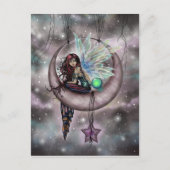 Electra Fee Fantasy Art von Molly Harrison Postkarte (Vorderseite)