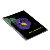 Electric Abutilon 'Violetta': Der Hochstapler Notizblock (Rechte Seite)