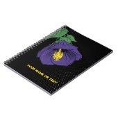 Electric Abutilon 'Violetta': Der Hochstapler Notizblock (Linke Seite)