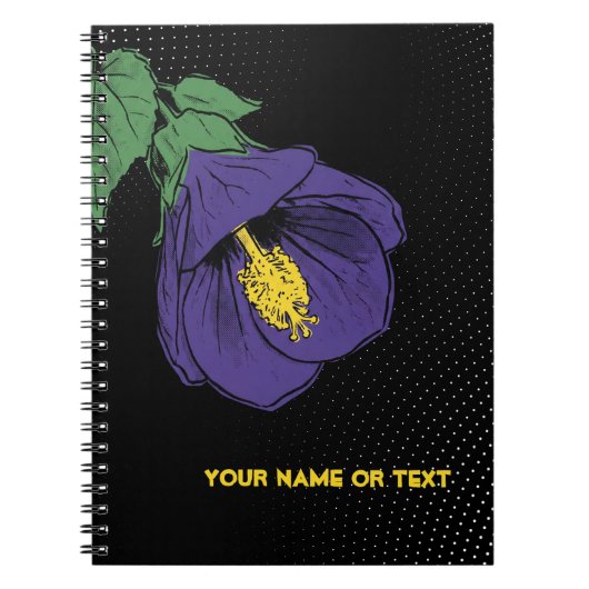 Electric Abutilon 'Violetta': The Impostor's Notizblock (Vorderseite)