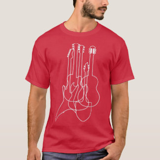 Electric Acoustic Guitars Classical Music Lover T-Shirt